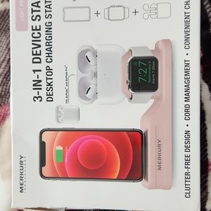 3-in1 device stand charging station